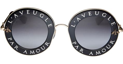 gucci blind for love sunglasses|gucci sunglasses sale or clearance.